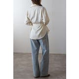 [SET]ライトツイードベルト付シャツ×タックワイドパンツ | BONJOUR SAGAN | 詳細画像29 