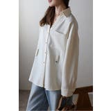 [SET]ライトツイードベルト付シャツ×タックワイドパンツ | BONJOUR SAGAN | 詳細画像31 