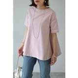 PINK | Tシャツ 半袖 シンプル | BONJOUR SAGAN