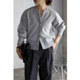 アップサイクルキーネックスナップカーディガン | BONJOUR SAGAN | 詳細画像12 