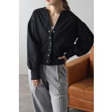 アップサイクルキーネックスナップカーディガン | BONJOUR SAGAN | 詳細画像6 