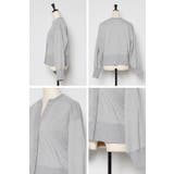 アップサイクルキーネックスナップカーディガン | BONJOUR SAGAN | 詳細画像32 