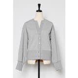 アップサイクルキーネックスナップカーディガン | BONJOUR SAGAN | 詳細画像33 