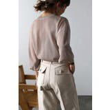 ボリュームスリーブシアーニット 77-002463 | BONJOUR SAGAN | 詳細画像5 