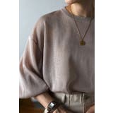 ボリュームスリーブシアーニット 77-002463 | BONJOUR SAGAN | 詳細画像7 