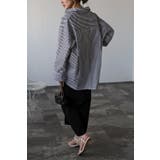 コットンストライプポケットシャツ 77-002474 | BONJOUR SAGAN | 詳細画像5 