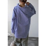 コットンストライプポケットシャツ 77-002474 | BONJOUR SAGAN | 詳細画像13 