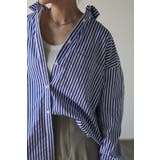 コットンストライプポケットシャツ 77-002474 | BONJOUR SAGAN | 詳細画像14 