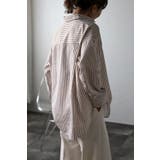 コットンストライプポケットシャツ 77-002474 | BONJOUR SAGAN | 詳細画像26 