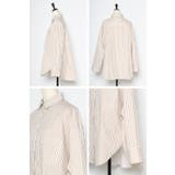 コットンストライプポケットシャツ 77-002474 | BONJOUR SAGAN | 詳細画像30 