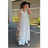 シャドーストライプキャミワンピース 77-002519 | BONJOUR SAGAN | 詳細画像27 