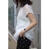 レイヤードシアーフレンチプルオーバー 77-002648 | BONJOUR SAGAN | 詳細画像5 