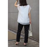 レイヤードシアーフレンチプルオーバー 77-002648 | BONJOUR SAGAN | 詳細画像8 