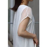 レイヤードシアーフレンチプルオーバー 77-002648 | BONJOUR SAGAN | 詳細画像14 