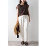 レイヤードシアーフレンチプルオーバー 77-002648 | BONJOUR SAGAN | 詳細画像54 