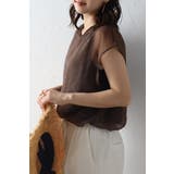 レイヤードシアーフレンチプルオーバー 77-002648 | BONJOUR SAGAN | 詳細画像55 