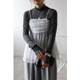 バックダブルリボンチュールキャミ 77-002722 | BONJOUR SAGAN | 詳細画像10 