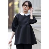 襟取り外しダンボールフォルムプルオーバー 77-003590 | BONJOUR SAGAN | 詳細画像8