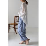 ウエストゴムナイロンボリュームパンツ 77-002837 | BONJOUR SAGAN | 詳細画像7 