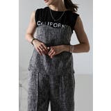 CHARCOAL-GRAY | ツイードビスチェ×パンツセットアップ 77-003249 | BONJOUR SAGAN