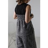 ツイードビスチェ×パンツセットアップ 77-003249 | BONJOUR SAGAN | 詳細画像34 