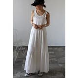 シャドーストライプキャミワンピース 77-003444 | BONJOUR SAGAN | 詳細画像1 