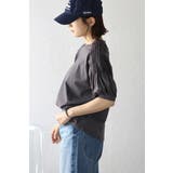 CHARCOAL-GRAY | Tシャツ レディース 半袖 | BONJOUR SAGAN
