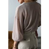 ボリュームスリーブシアーニット 77-003548 | BONJOUR SAGAN | 詳細画像16 