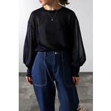 ボリュームスリーブシアーニット 77-003548 | BONJOUR SAGAN | 詳細画像23 