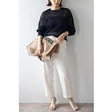 ボリュームスリーブシアーニット 77-003548 | BONJOUR SAGAN | 詳細画像18 