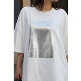 箔プリントビッグシルエットTシャツ 77-003694 | BONJOUR SAGAN | 詳細画像6 