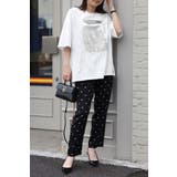 箔プリントビッグシルエットTシャツ 77-003694 | BONJOUR SAGAN | 詳細画像7 