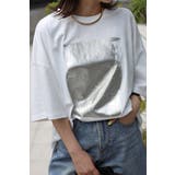 箔プリントビッグシルエットTシャツ 77-003694 | BONJOUR SAGAN | 詳細画像11 