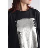 箔プリントビッグシルエットTシャツ 77-003694 | BONJOUR SAGAN | 詳細画像20 
