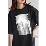箔プリントビッグシルエットTシャツ 77-003694 | BONJOUR SAGAN | 詳細画像22 
