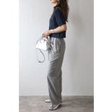 スクエアポケットブークレニット半袖カーディガン 77-003712 | BONJOUR SAGAN | 詳細画像3 