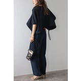 リネン混リラックスワイドパンツ 77-003714 | BONJOUR SAGAN | 詳細画像13 