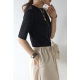 クルーネックラメTシャツ 77-003715 | BONJOUR SAGAN | 詳細画像12 