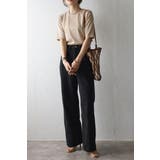 クルーネックラメTシャツ 77-003715 | BONJOUR SAGAN | 詳細画像17 