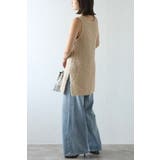 リボンヤーンニットベスト 77-003789 | BONJOUR SAGAN | 詳細画像3 