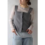 GRAY | フロントオープンビスチェ 77-003791 | BONJOUR SAGAN