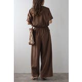 ウエスト切替Vネックオールインワン 77-003799 | BONJOUR SAGAN | 詳細画像13 