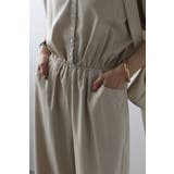 ウエスト切替Vネックオールインワン 77-003799 | BONJOUR SAGAN | 詳細画像24 