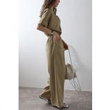 ウエスト切替Vネックオールインワン 77-003799 | BONJOUR SAGAN | 詳細画像27 