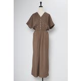 ウエスト切替Vネックオールインワン 77-003799 | BONJOUR SAGAN | 詳細画像35 