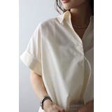 ロールアップスキッパーシャツ 77-003800 | BONJOUR SAGAN | 詳細画像6 