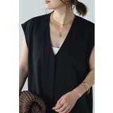 フロントタックVネックオールインワン 77-003813 | BONJOUR SAGAN | 詳細画像19 