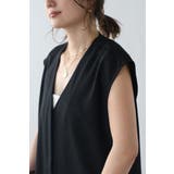 フロントタックVネックオールインワン 77-003813 | BONJOUR SAGAN | 詳細画像20 