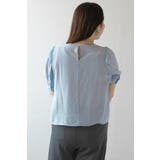 ボリューム半袖シアーブラウス 77-003815 | BONJOUR SAGAN | 詳細画像4 