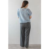 ボリューム半袖シアーブラウス 77-003815 | BONJOUR SAGAN | 詳細画像5 